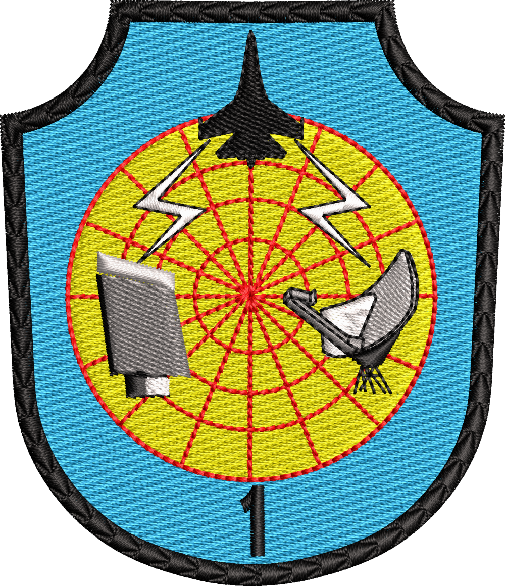 EMBLEMA CENTRUL 1 SUPRAVEGHERE AERIANA „GENERAL-LOCOTENENT NECULAI IORDACHE”